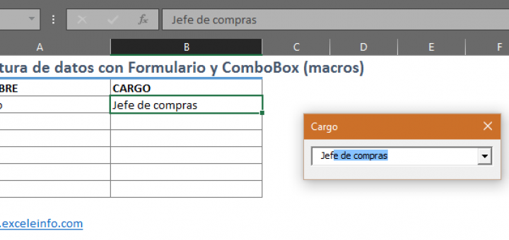 Curso Excel VBA Y Macros Cap 51 Y 52 Formularios Control TextBox