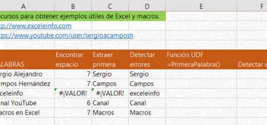 Tu primera UDF en Excel explicada paso a paso @EXCELeINFO