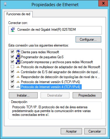 Extraordinario Posdata artículo Configurar red de Windows Server 2012 manualmente