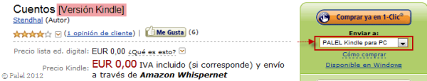 Comprar y descargar un libro a nuestro Kindle PC