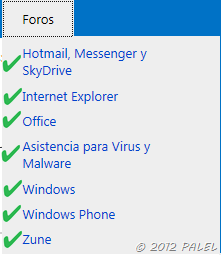 Foros de las Comunidades Microsoft