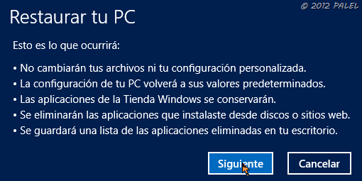 Restaurar o Reinstalar Windows 8 - 2