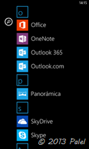 Aplicaciones Windows Phone