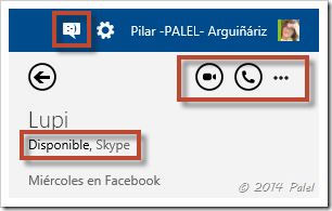 Outlook y Skype