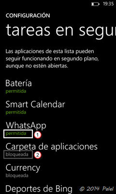 Imagen 5 - Windows Phone: tareas en segundo plano