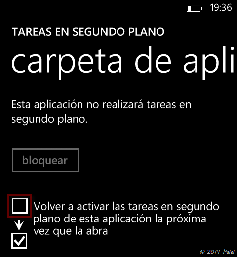 Imagen 7 - Windows Phone: tareas en segundo plano