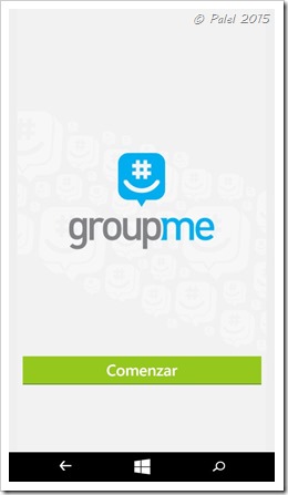 Salas y GroupME en Windows Phone - palel.es