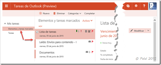 Outlook.com beta - palel.es