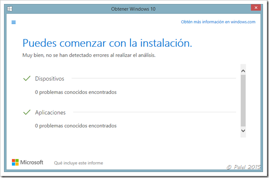 Actualización automática a Windows 10