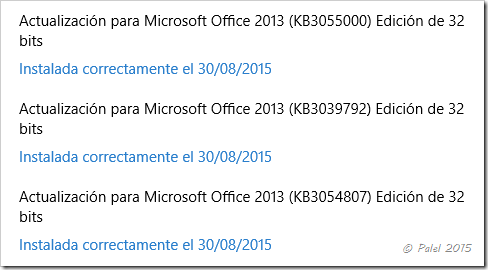 Windows 10 Actualización - Office - Palel.es