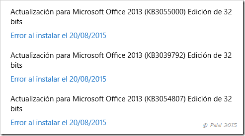 Windows 10 Actualización - Office - Palel.es