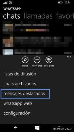 Windows Phone - WhatsApp - palel.es
